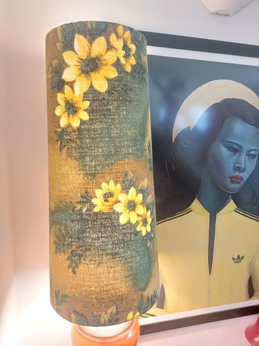 West german lampshade - german, retro