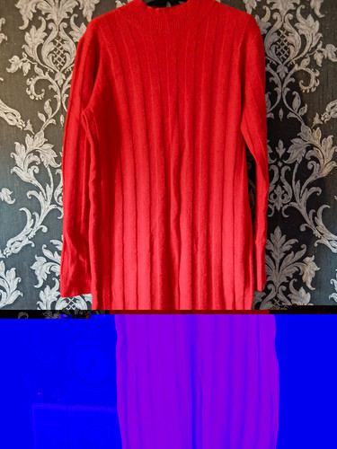 Primark red knit crew neck - primark,