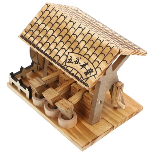 Ancient wooden water wheel - ancient,