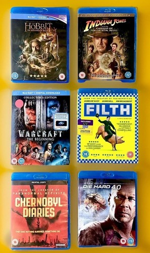 Blu ray bundle - blu, action