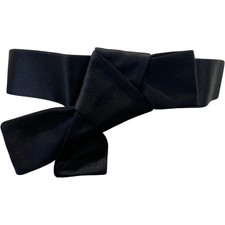 Prada Women's Tied Belt Black