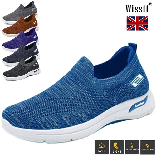 Mens trainers hiking slip - slip, on