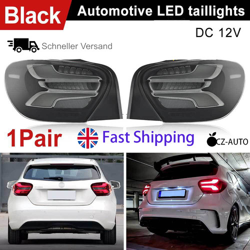 Smoked dynamic led - 2x, rear