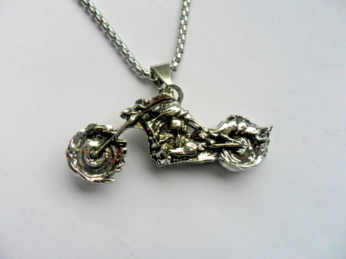 Stainless steel motorcycle - steel, /