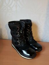 Rubber Duck Trek Joggers fleece lined ski winter pull on boots women BNWOB 