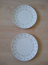 Vintage Wedgewood Pink Buds and Bluebells Pattern S123  Dinner Cake Plates 9.5"