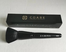 Coabe Zamira Flat Top Foundation Kabuki Brush ES01 Black New And Boxed x1 