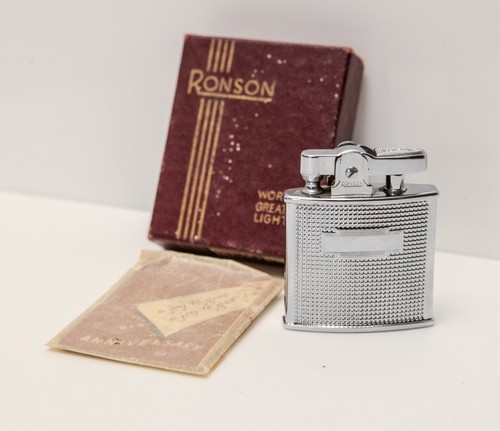 Ronson cadet petrol lighter - ronson,
