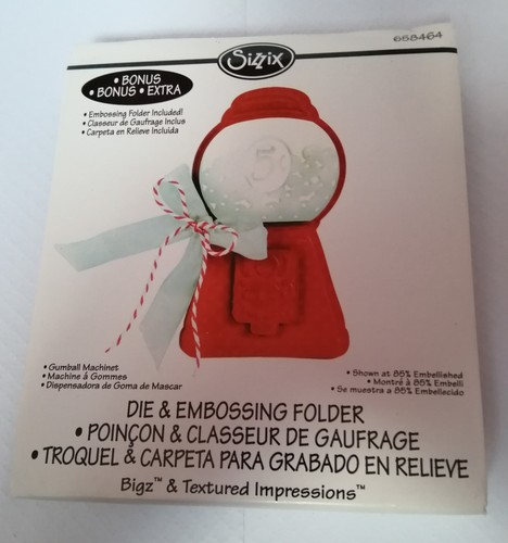 Sizzix gumball machine bigz - gumball,