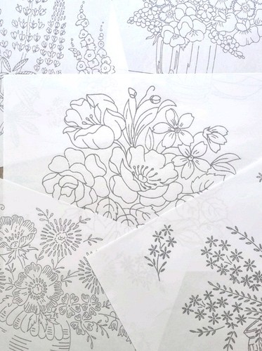 Embroidery transfers iron - transfers-5, on