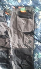 Scruffs Trade Flex Work Trousers Black, Size 40R