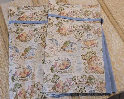 Vintage winnie pooh curtain - vintage,
