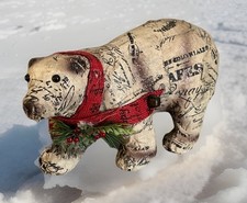 Christmas Polar Bear Decoupage