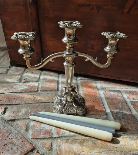 English silver plated - english, 3-arm