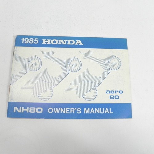 Vintage 1985 honda nh80 - vintage, aero