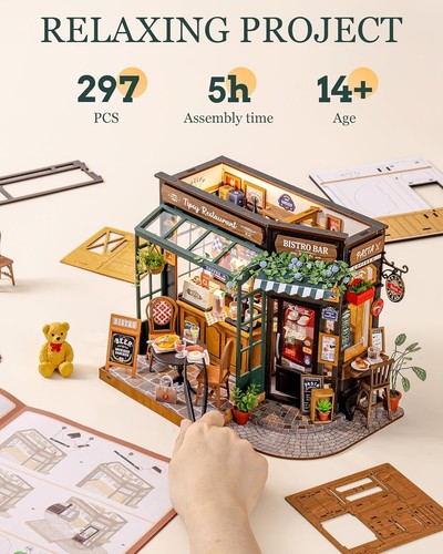 Rolife diy miniature dollhouse - diy,