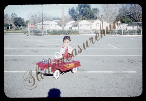 Boy fire chief pedal - boy,