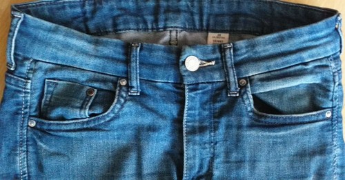 Ladies blue jeans size 8 - blue,