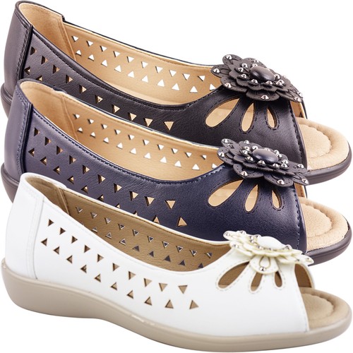 Wide fitting womens flat - womens,