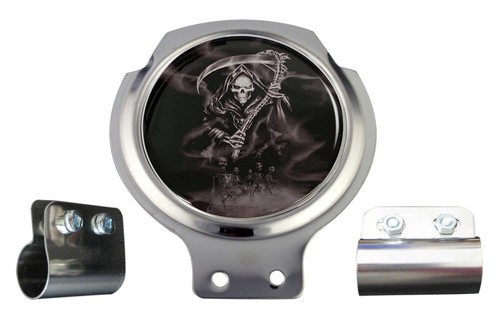 Grim reaper black white - black,