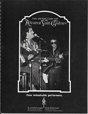 ALVAREZ-YAIRI GUITARS - LARRY and RUDY GATLIN  - Print Advertisement