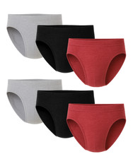 Boys Briefs Underwear 6 Pack