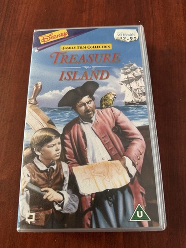 Treasure island vhs video - treasure,