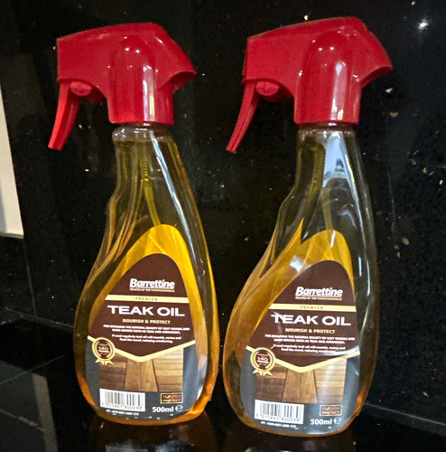 Barrettine teak oil 500ml - barrettine,