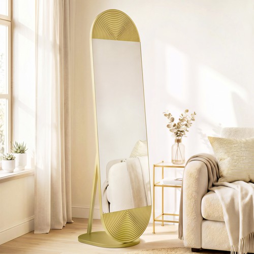 Homcom wavy full length mirror - homcom,