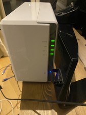 Synology DiskStation DS215J 2-Bay Desktop NAS with 2x 2TB disks fully tested
