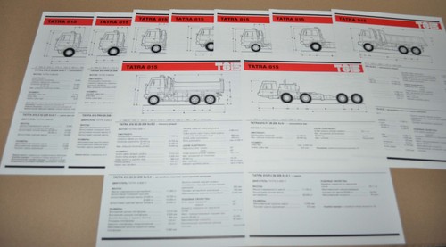Tatra 815 truck brochure - 815,