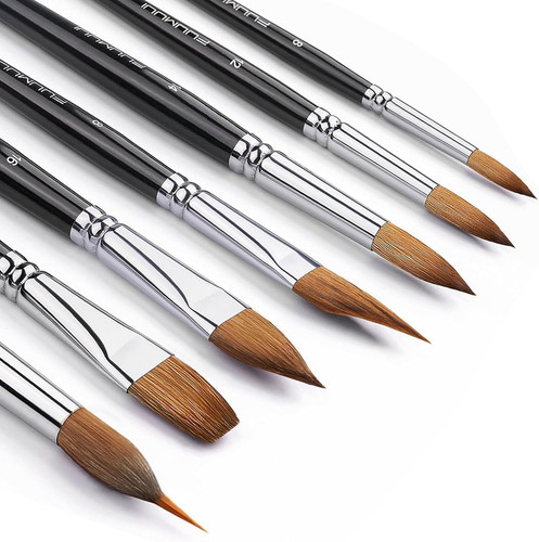 Fuumuui 7pcs kolinsky sable - 7pcs,