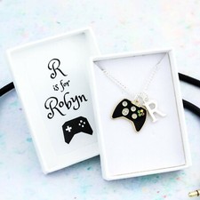 Gamer Necklace, Personalised