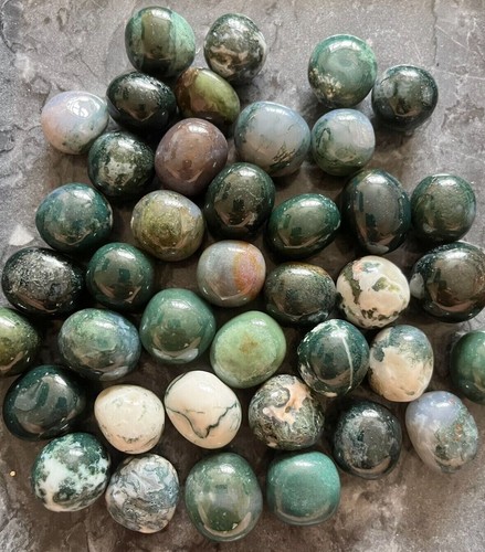 Tumbled stones natural crystal - tumbled,