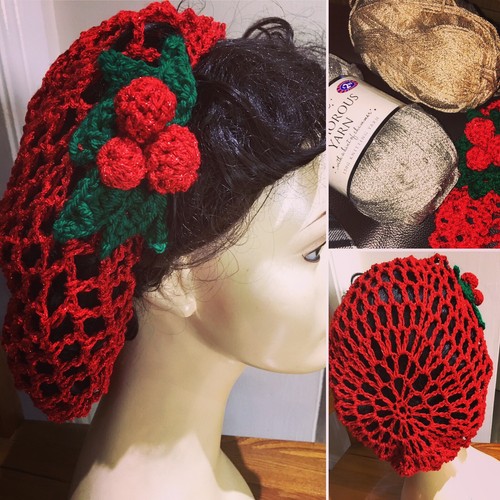 1940s hair snood - 1940s, hairnet