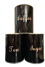 Set of 3 Tea, Coffee Sugar
