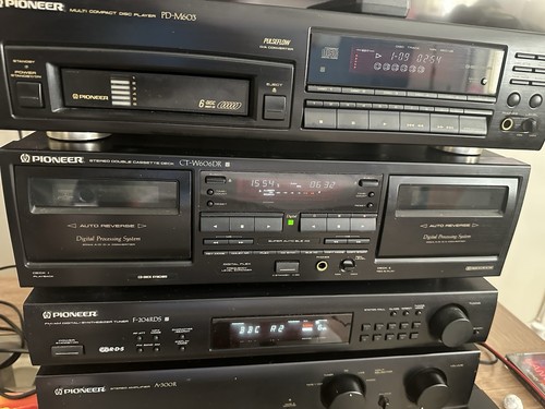 Pioneer w606dr stereo - pioneer, ct-w606dr