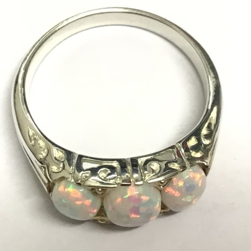 Sterling silver 925 fire opal - 925,