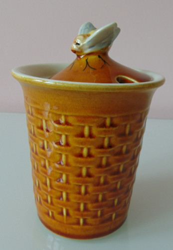 Vintage secla honey pot with - secla,