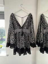 River Island Beach Wear Playsuit/Dress/ Shorts Inside. Size L