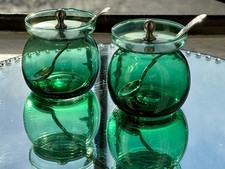 Vintage Green Glass Mint