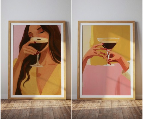 Martini art prints - prints,