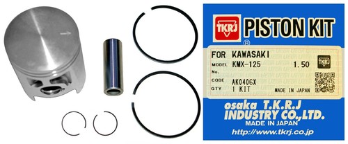 Kawasaki kmx125 piston kit - kawasaki,