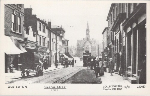 Bedfordshire postcard luton - postcard:,
