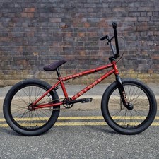Colony Emerge 20.75" Toptube BMX Bike Clear Red