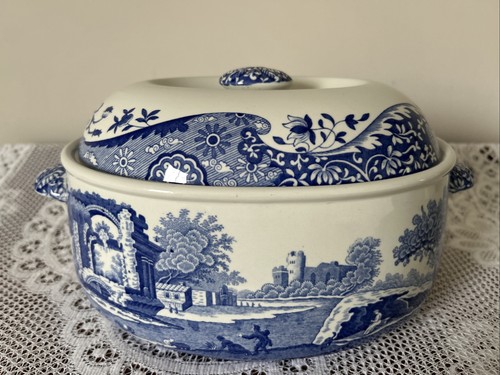 Spode blue italian large - spode, oval