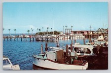 Postcard Yacht Basin At Fort Pierce Florida