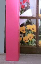 Floor Vase 24 in, Tall Pink