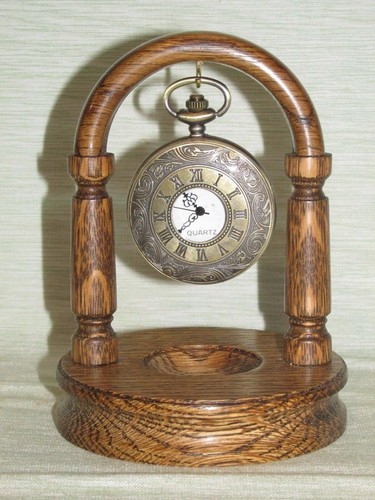 Wooden pocket watch - pocket,