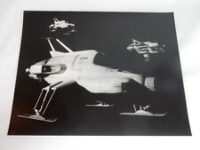 10" x 8" Photo Of Moonship Interceptors  UFO TV Series Fanderson Gerry Anderson